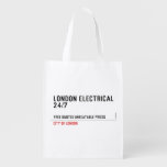 London electrical  24/7    Reusable Bag Reusable Grocery Bags