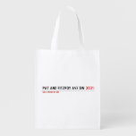 Pat and fitzroy Ave sw  Reusable Bag Reusable Grocery Bags