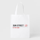 Sun Street   Reusable Bag Reusable Grocery Bags