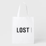 Lost  Reusable Bag Reusable Grocery Bags