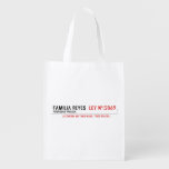 Familia reyes   Reusable Bag Reusable Grocery Bags