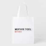 Merthyr Tydfil  Reusable Bag Reusable Grocery Bags