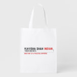 Kavisha shah  Reusable Bag Reusable Grocery Bags