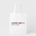 Leather Lane  Reusable Bag Reusable Grocery Bags