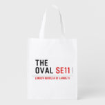 THE OVAL  Reusable Bag Reusable Grocery Bags