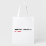 Meadowlands Road  Reusable Bag Reusable Grocery Bags