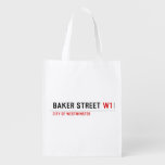 Baker street  Reusable Bag Reusable Grocery Bags