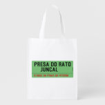 presa do rato     juncal  Reusable Bag Reusable Grocery Bags