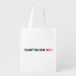 FRAMPTON ROW  Reusable Bag Reusable Grocery Bags