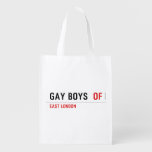 Gay boys   Reusable Bag Reusable Grocery Bags