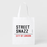 Street  Snazz  Reusable Bag Reusable Grocery Bags