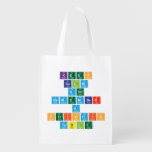 KEEP CALM AND REMEMBER A PERIODIC TABLE  Reusable Bag Reusable Grocery Bags