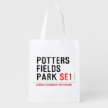 potters fields park  Reusable Bag Reusable Grocery Bags