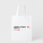 Andrea street   Reusable Bag Reusable Grocery Bags