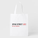 Spag street  Reusable Bag Reusable Grocery Bags