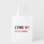 Lying  Reusable Bag Reusable Grocery Bags