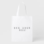 Nerdy Unicorn
 Bacon  Reusable Bag Reusable Grocery Bags