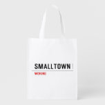 Smalltown  Reusable Bag Reusable Grocery Bags