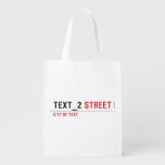 TEXT_2  Reusable Bag Reusable Grocery Bags