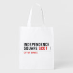 Independence Square  Reusable Bag Reusable Grocery Bags