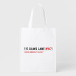 115 DAWS LANE  Reusable Bag Reusable Grocery Bags