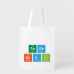 
 pure
 brain  Reusable Bag Reusable Grocery Bags
