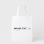 medhurst street  Reusable Bag Reusable Grocery Bags