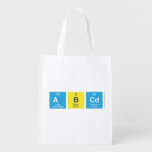 ABCD  Reusable Bag Reusable Grocery Bags