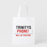TRINITYS   Reusable Bag Reusable Grocery Bags