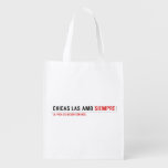 Chicas las amo  Reusable Bag Reusable Grocery Bags
