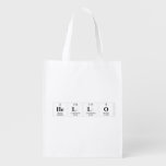 hello  Reusable Bag Reusable Grocery Bags