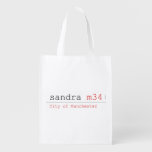 sandra  Reusable Bag Reusable Grocery Bags