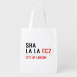 sha la la  Reusable Bag Reusable Grocery Bags