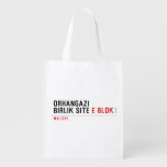 ORHANGAZI BIRLIK SITE  Reusable Bag Reusable Grocery Bags