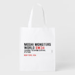 mOSHI mONSTERS wORLD  Reusable Bag Reusable Grocery Bags