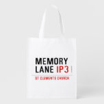 mEMORY LANE  Reusable Bag Reusable Grocery Bags