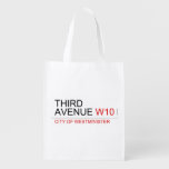 third avenue  Reusable Bag Reusable Grocery Bags