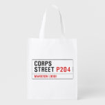 Corps Street  Reusable Bag Reusable Grocery Bags