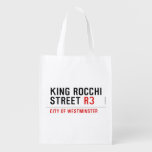 king Rocchi Street  Reusable Bag Reusable Grocery Bags