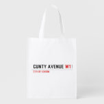 Cunty Avenue  Reusable Bag Reusable Grocery Bags