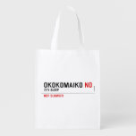 OKOKOMAIKO  Reusable Bag Reusable Grocery Bags