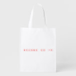 Welcome to 9E  Reusable Bag Reusable Grocery Bags