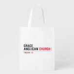 Grace ANglican  Reusable Bag Reusable Grocery Bags