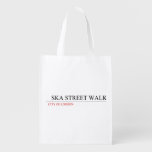   SKA STREET WALK  Reusable Bag Reusable Grocery Bags