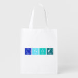 leslie  Reusable Bag Reusable Grocery Bags