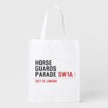 horse guards parade  Reusable Bag Reusable Grocery Bags