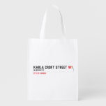 Karla Croft Street  Reusable Bag Reusable Grocery Bags
