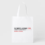 Olympic Avenue  Reusable Bag Reusable Grocery Bags