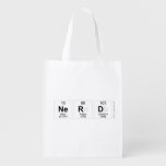 nerd  Reusable Bag Reusable Grocery Bags