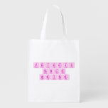 Periodic
 Table
 Writer  Reusable Bag Reusable Grocery Bags